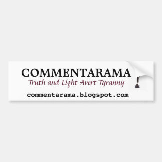 Autocollant De Voiture Commentarama