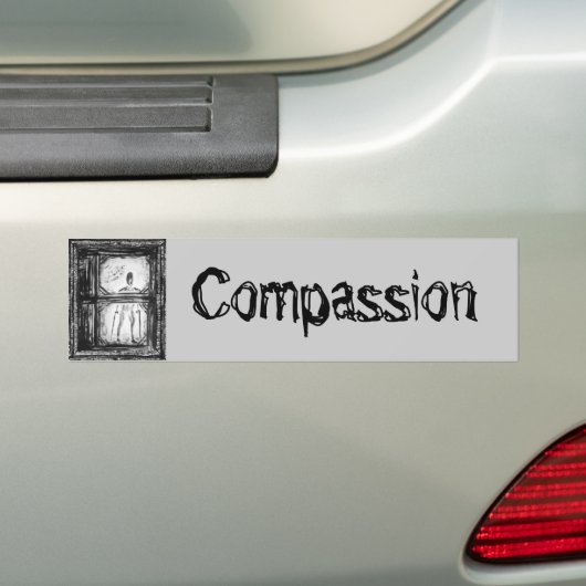 Autocollant De Voiture Compassion (En voiture)