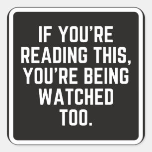 Autocollant de voiture complot drôle