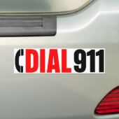 Autocollant De Voiture Composez l'autocollant 2 de 911 polices (En voiture)