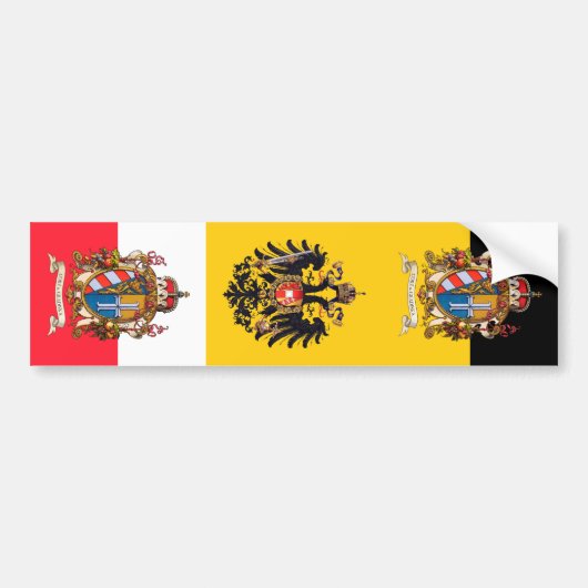 Autocollant De Voiture Comté de Gorizia et Gradisca (Devant)