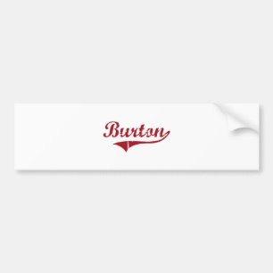 Autocollant De Voiture Conception classique de Burton Ohio