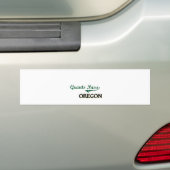 Autocollant De Voiture Conception classique de l'Orégon de passage de (En voiture)