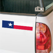 Autocollant De Voiture Conception de drapeau d'état du Texas (Sur camion)