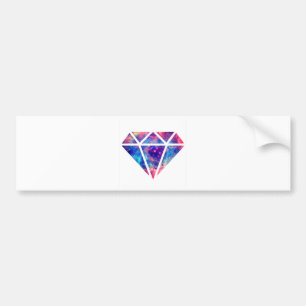 Autocollant De Voiture Conception de nébuleuse de diamant