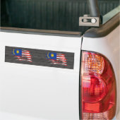 Autocollant De Voiture Conception malaisienne fraîche de drapeau (Sur camion)