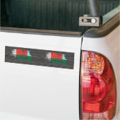 Autocollant De Voiture Conception malgache fraîche de drapeau (Sur camion)