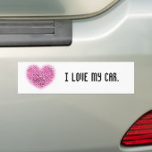 Autocollant De Voiture Conceptions de fleur de coeur (En voiture)