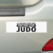 Autocollant De Voiture conceptions de judo (En voiture)