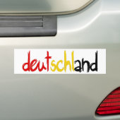Autocollant De Voiture Conceptions d'original de Deutschand ! (En voiture)