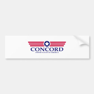 Autocollant De Voiture Concord NH Pride