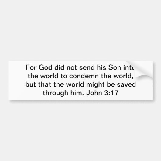 Autocollant De Voiture Condamnation de salut pas ! (Devant)