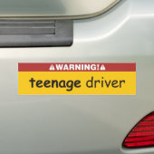 Autocollant De Voiture conducteur adolescent (En voiture)