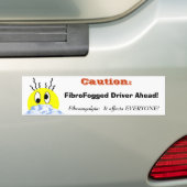 Autocollant De Voiture Conducteur de FibroFogged (En voiture)