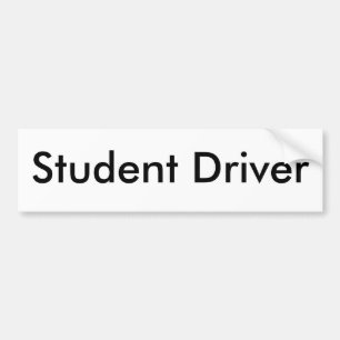 Autocollant De Voiture Conducteur d'étudiant