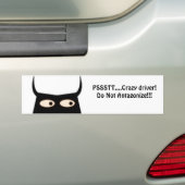 Autocollant De Voiture conducteur fou (En voiture)