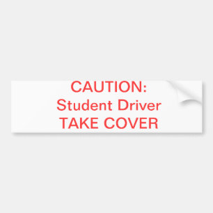 Autocollant De Voiture Conducteurs d'étudiant !