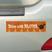 Autocollant De Voiture Conduite avec ALOHA (En voiture)