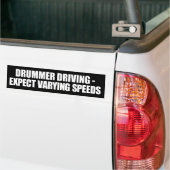 Autocollant De Voiture Conduite par tambour Vitesse variable Bumper Stick (Sur camion)