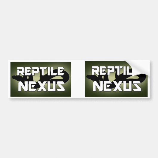 Autocollant De Voiture Connexion de reptile (Devant)