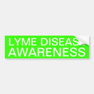 Autocollant De Voiture Conscience de la maladie de Lyme