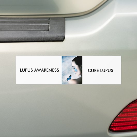 Autocollant De Voiture Conscience de lupus (En voiture)