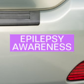 Autocollant De Voiture Conscience d'épilepsie (En voiture)