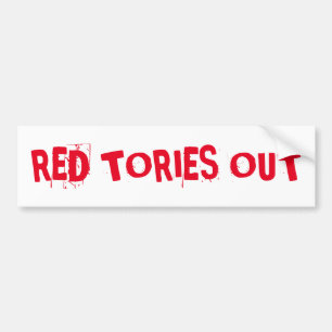 Autocollant De Voiture Conservateurs rouges