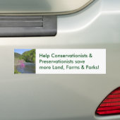 Autocollant De Voiture Conserver les terres parcs parcs Bumper Sticker (En voiture)