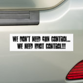 Autocollant De Voiture Contrôle des armes (En voiture)