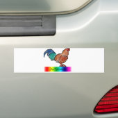 Autocollant De Voiture Coq de DeColores (En voiture)