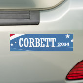 AUTOCOLLANT DE VOITURE CORBETT 2014 (En voiture)