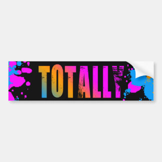 Autocollant De Voiture Corey Tiger 80s Totalement Peinture Éclaboussée
