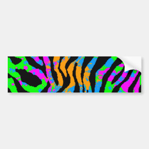 Autocollant De Voiture Corey Tiger des années 80 Tigre de peinture à l'
