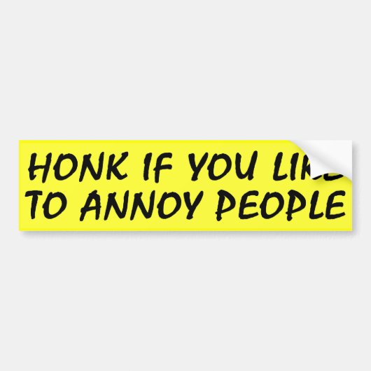 Autocollant De Voiture Cornez si vous aimez Bumpersticker (Devant)