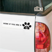 AUTOCOLLANT DE VOITURE CORNEZ SI VOUS ÊTES UN VÉTÉRINAIRE TECH ! (Sur camion)