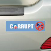 AUTOCOLLANT DE VOITURE CORROMPU (En voiture)