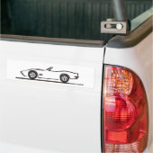 Autocollant De Voiture Corvette convertible 1970-72 (Sur camion)