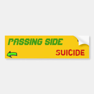 Autocollant De Voiture Côté Passage - Sticker pour pare-suicide