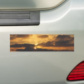 Autocollant De Voiture Coucher de soleil (En voiture)