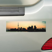 Autocollant De Voiture Coucher du soleil de Toronto (En voiture)