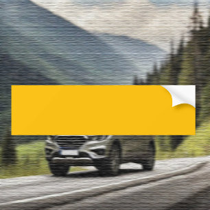Autocollant De Voiture Couleur de tendance - Sticker pare-soleil jaune Su