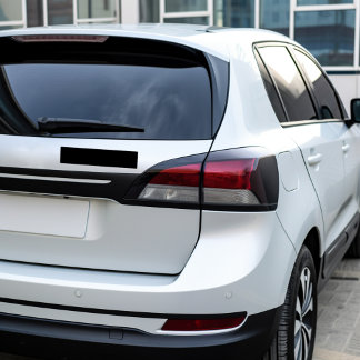 Autocollant De Voiture Couleur solide noire