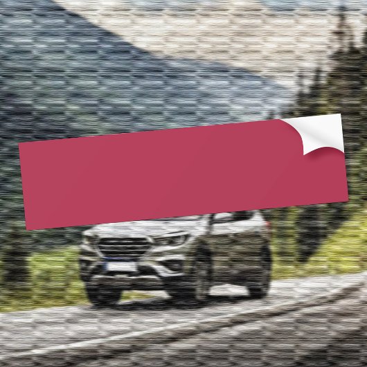 Autocollant De Voiture Couleur tendance rose chaud