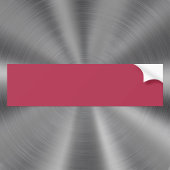 Autocollant De Voiture Couleur tendance rose chaud