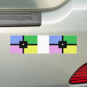 Autocollant De Voiture Couleurs abstraites (En voiture)