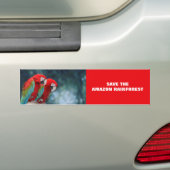Autocollant De Voiture Couples de perroquet (En voiture)