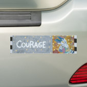 Autocollant De Voiture Courage (En voiture)