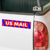 AUTOCOLLANT DE VOITURE COURRIER DES USA (Sur camion)