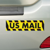 AUTOCOLLANT DE VOITURE COURRIER DES USA (En voiture)